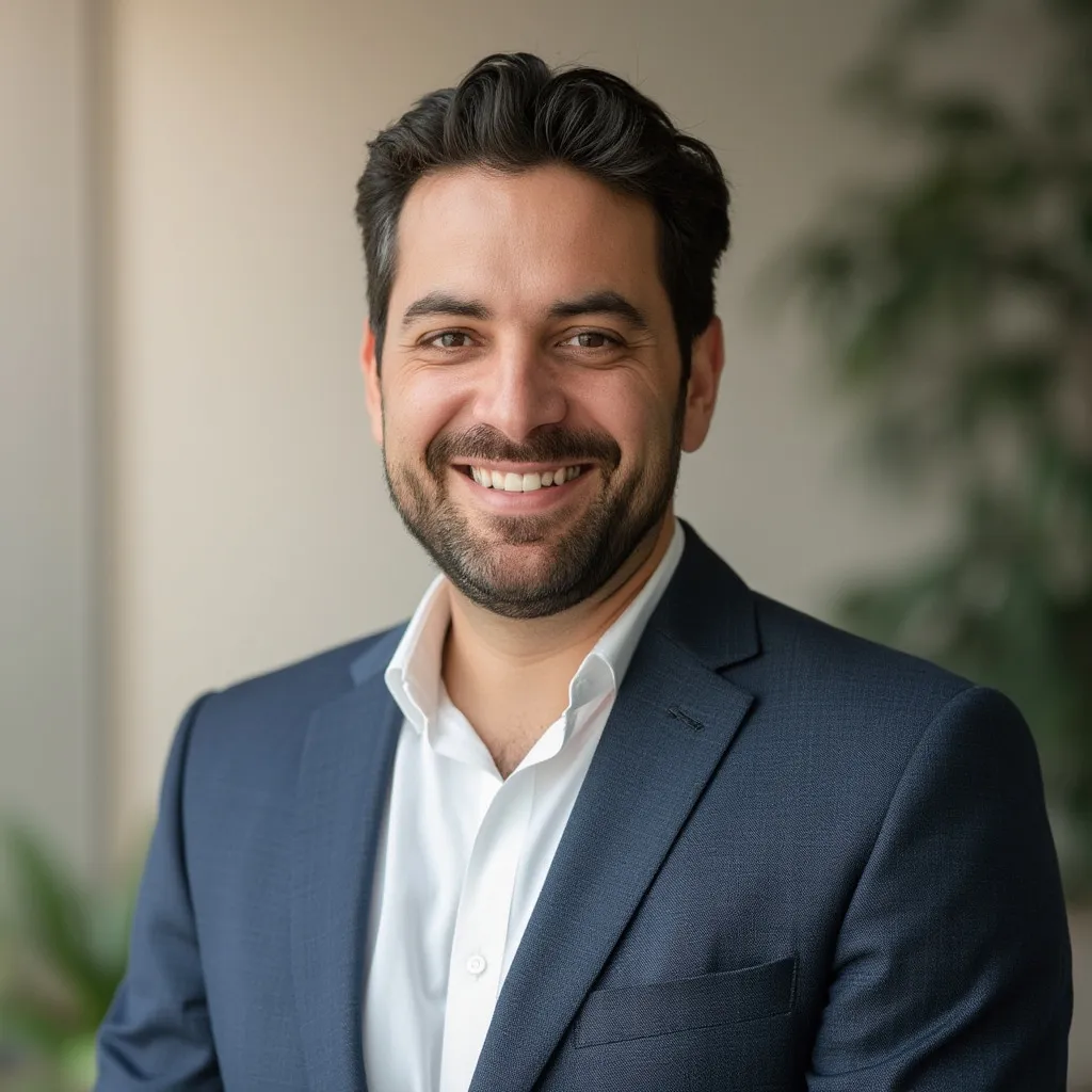 Retrato de Martín Herrera, Director de Consultoría PyME